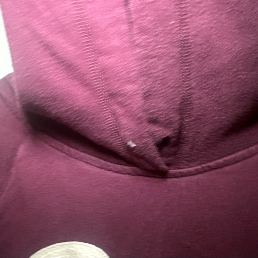 PINK by Victoria's Secret Wine Hoodie Sweatshirt Size Large - Picture 8 of 11